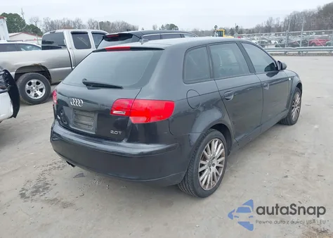 2007 Audi A3 2.0T z USA, uszkodzony, nr VIN WAUNF78P27A024686